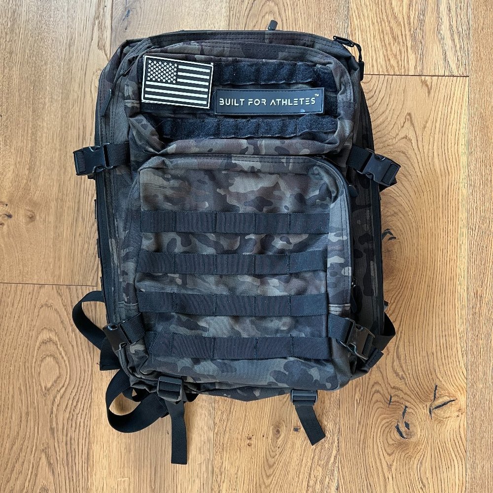Built for Athletes 25L Backpack Camo (black/gray)